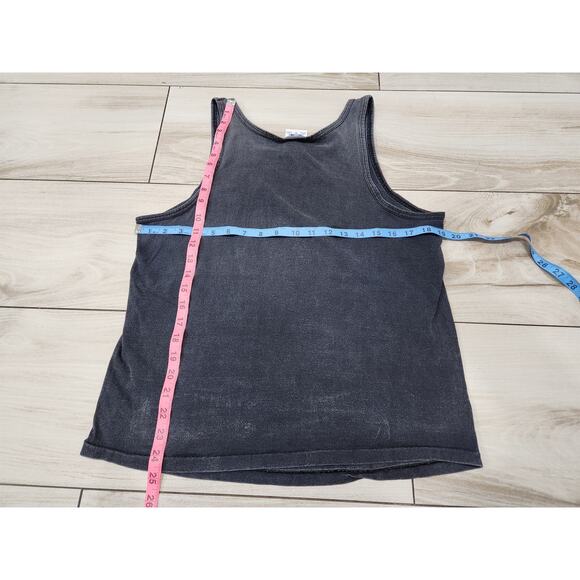 Vtg 80s University Of Miami Hurricanes Tank Top Size M Made In USA UM 1989 - Picture 4 of 4